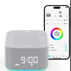 Cordless alarm clock and white noise, sleep sound machine
