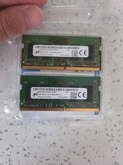 RAM SoDimm DDR 4 - 2, 4GB Mdoules And 1, 8GB Module