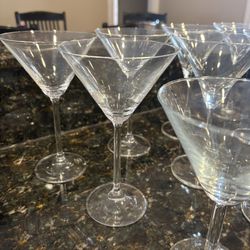 Glass Martini Glasses