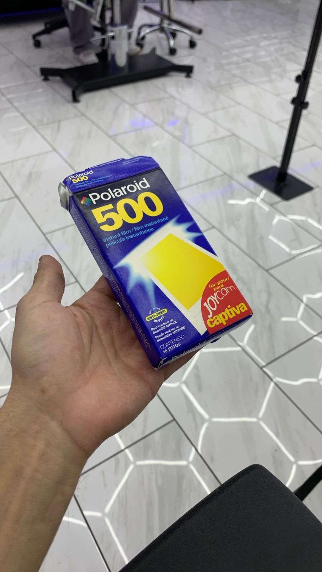 Polaroid 500 Film sealed!