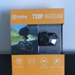 Brand new! Yada 720p HD Roadcam Universally Compatible Window Mounted Dash Cam