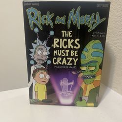 Rick and Morty the Ricks Must Be Crazy Multiverse Card Game Total Rickall