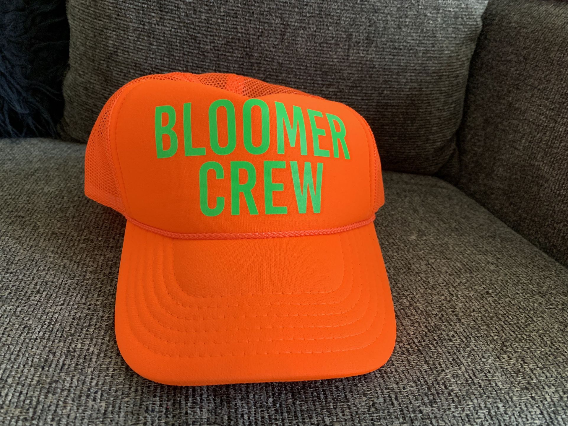 trucker hat “bloomer crew”