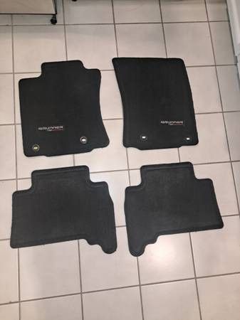 NEW Toyota TRD PRO Carpet Floor Mats OEM