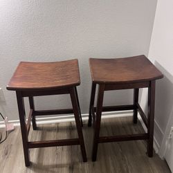 2 Barstools 24.5” Height 