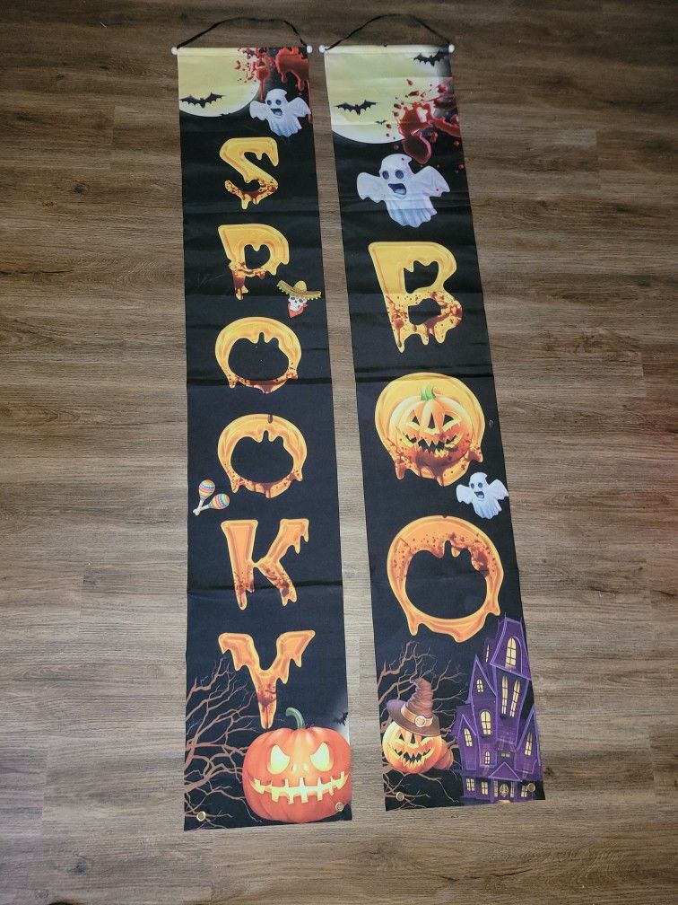 Halloween Porch Signs