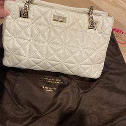 Ivory Kate Spade Purse- Good Condition 