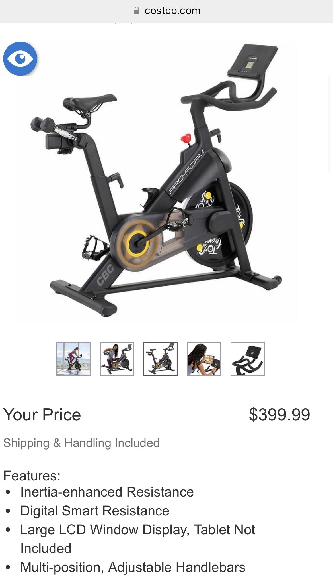 Cbc Exercise Bike Tour De France ProForm Tour De France CBC Studio