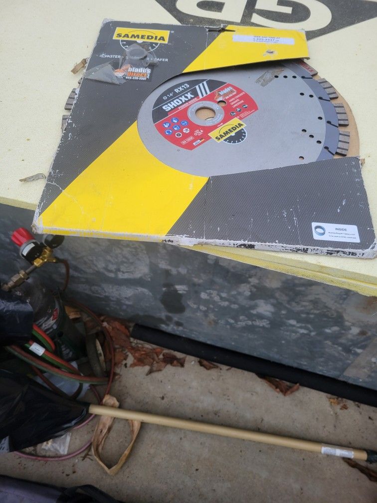 Rx13 SHOXX 14in Diamond Cutting Blade. Best Rated