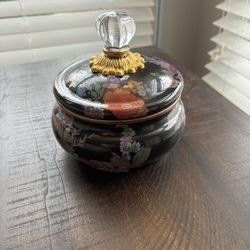 Flower Squashed Pot (Mackenzie - Childs)