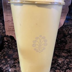 Vintage Tupperware 10 1/2 inches tall