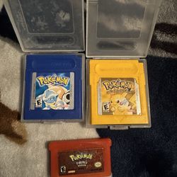 Authentic Pokémon games