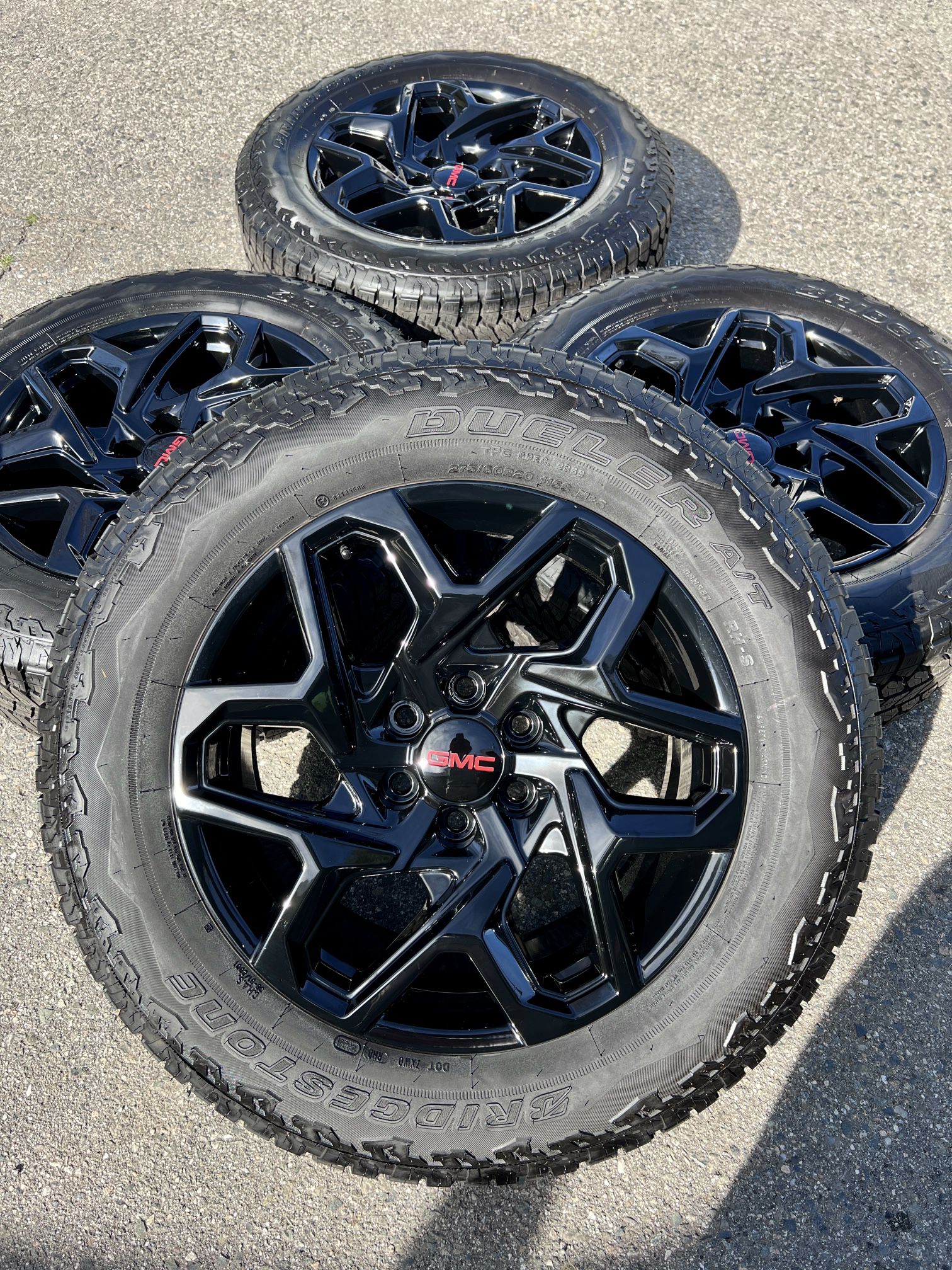 Oem Factory 20” Chevy Chevrolet GMC Sierra AT4 Denali 4x4 Trailboss Black Tires Wheels Rims Rines