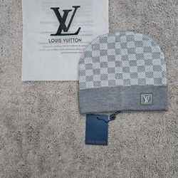 Grey Lv Beanie