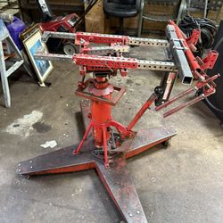 HEAVY DUTY TRANSMISSION JACK. $150.00 OR BEST OFFER.