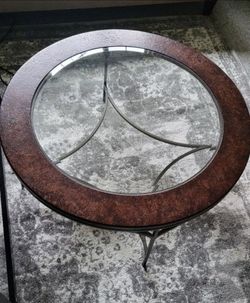 Glass Top Coffee Table