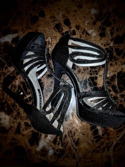 White by Vera Wang Strappy Stilettos