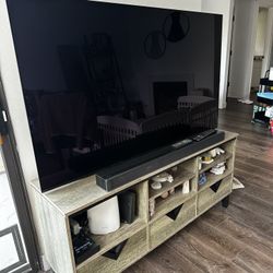 65” Bravia Tv With Speaker, Subwoofer, And Console 
