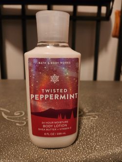 Brand New Bottle Of Twisted Peppermint Lotion