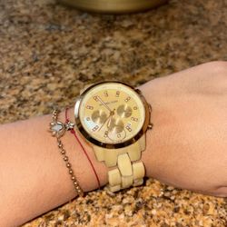 Michael Kors Gold Watch 