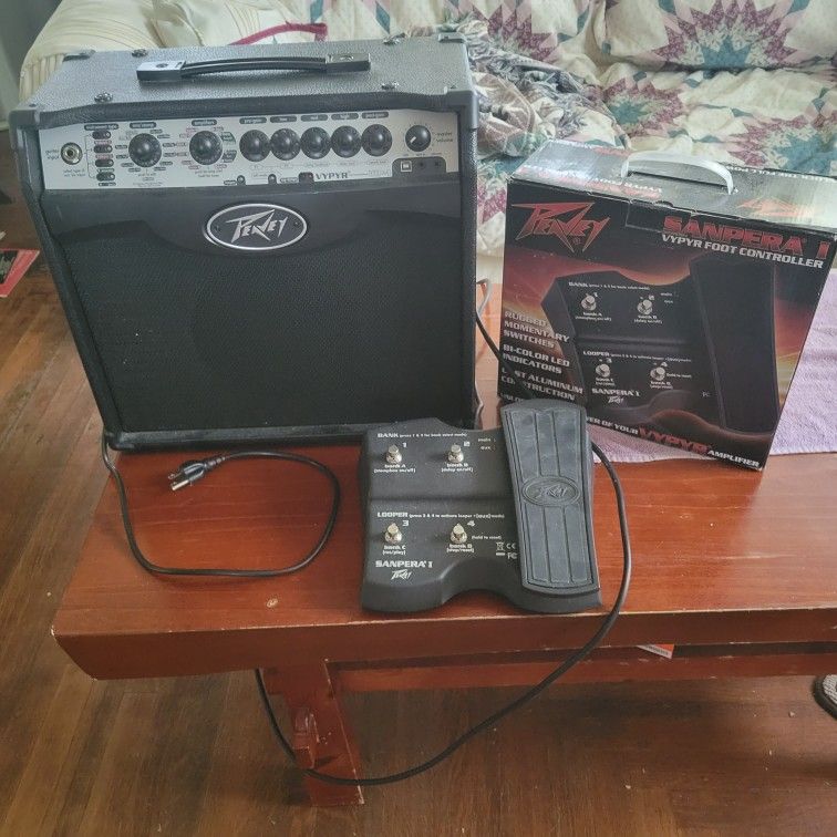 Peavey Vypyr VIP I With Sampera Foot Switch