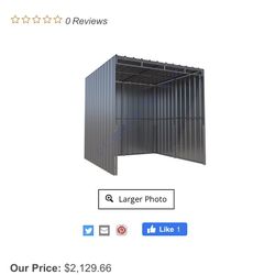 12’x12’ Horse Shelter 