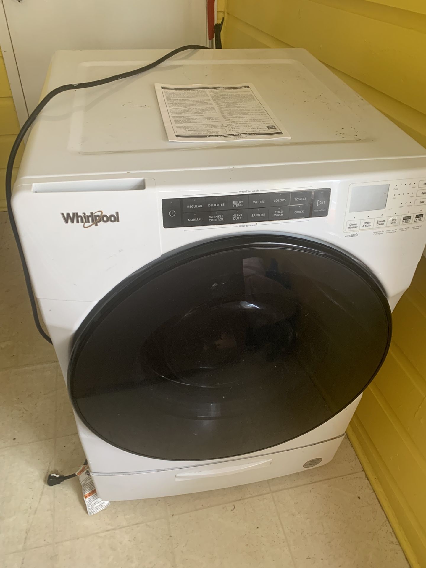 Washing Machine And Dryer Combo