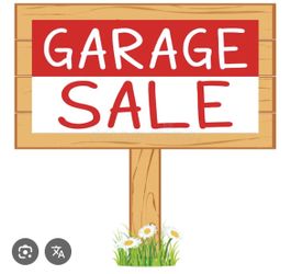 Garage Sale Saturday APRIL 25 From 7:00 To 1:00pm
