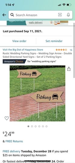 Parking Signs For Events