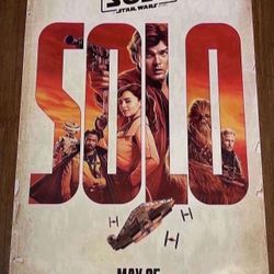Solo: A Star Wars Story Original Theater Teaser Poster
