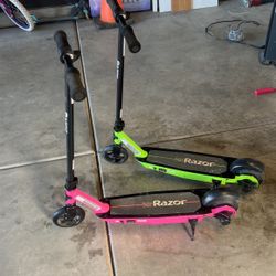 razor black label scooter .. 