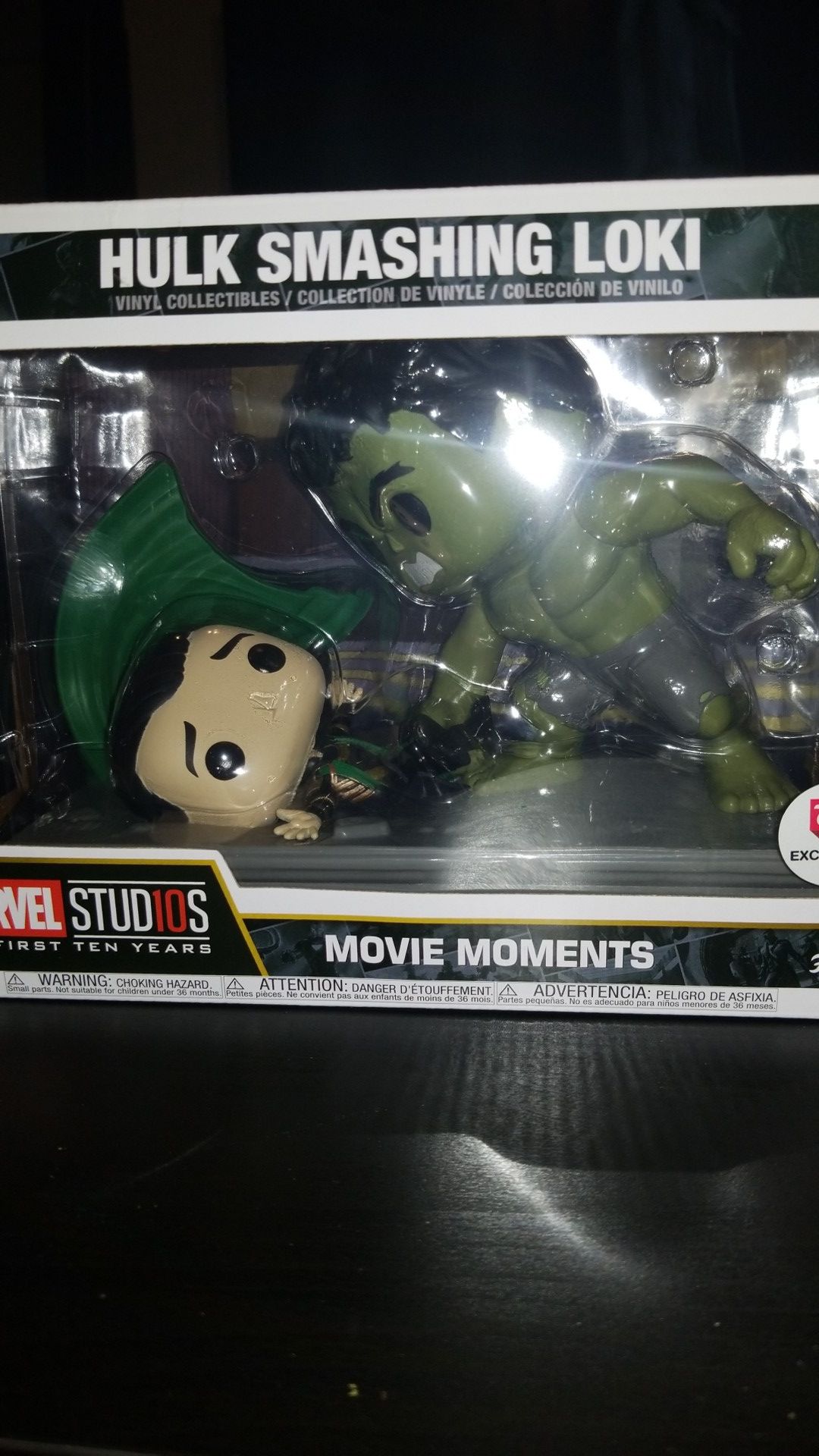 Marvel Funko Pop Hulk Smashing Loki Walgreens