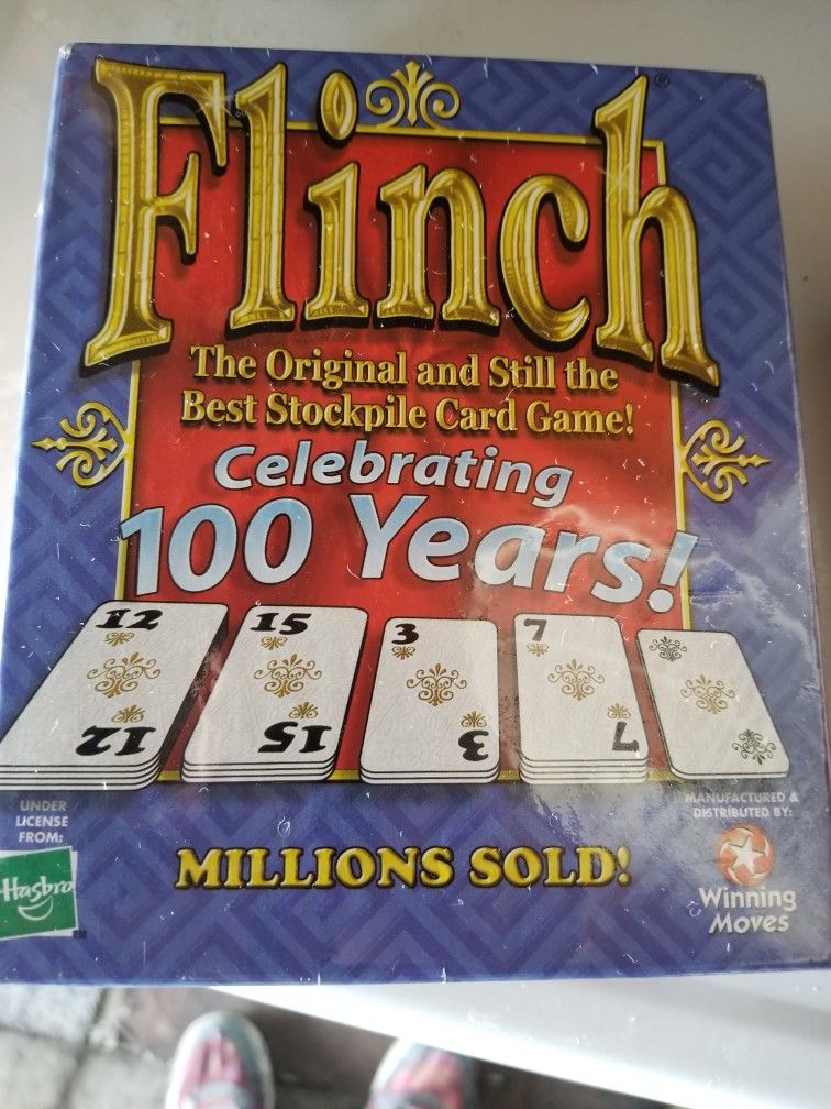 Flinch Card Game The Original And Still Best Stockpile Card Game