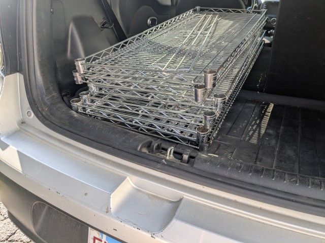 Heavy Duty CHROME Shelf Rack 18"x36"x58" 4 Tier No Wheels