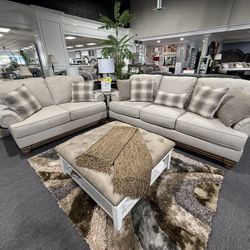 2 Pc Sofa And Loveseat 