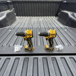 DEWALT ATOMIC 20-Volt MAX Brushless Cordless 1/2 in. Hammer Drill (Tool-Only) **2 Available, $90 Each**