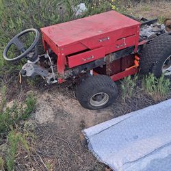 Tool Box Motorized Cart .havent Tested It .everything Is There To Make It Run.