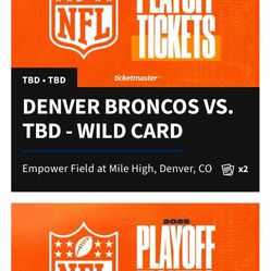 Denver Broncos First Playoff Game