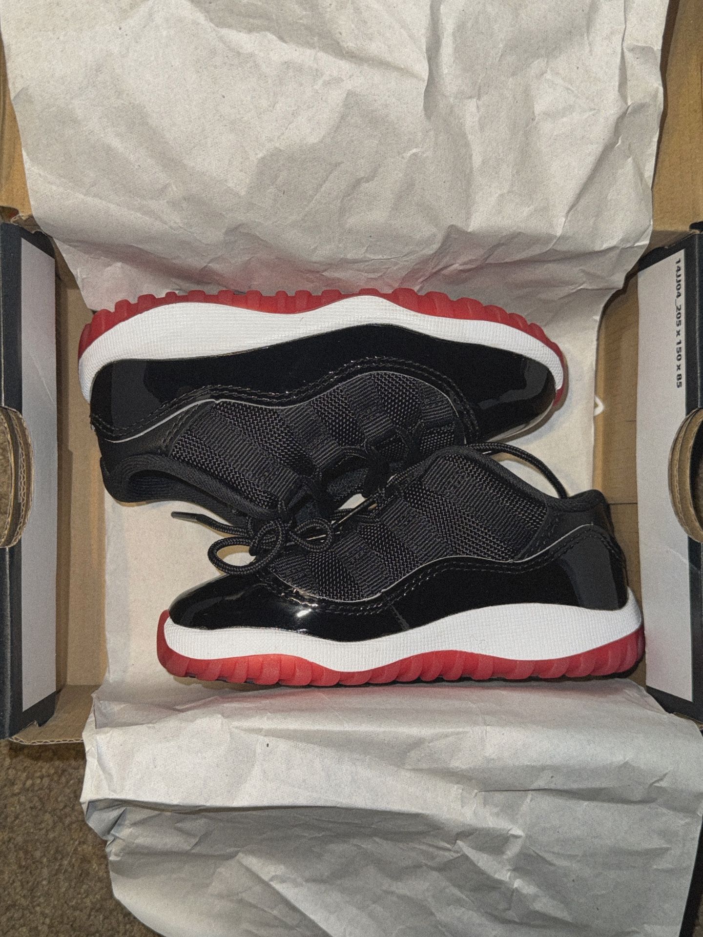 Jordan 11 LOW (TD) Size 8C (BRAND NEW!)