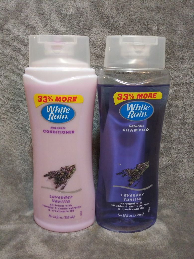 White Rain Lavender Shampoo & Conditioner