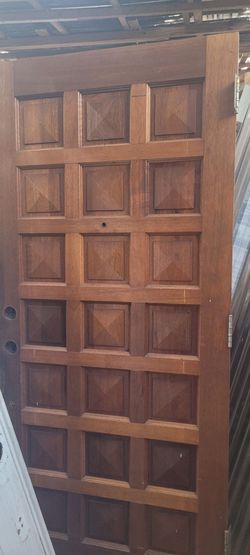 # puerta de caoba 36 x80