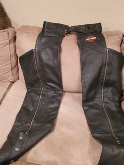 Xl Harley Davidson Leather Chaps