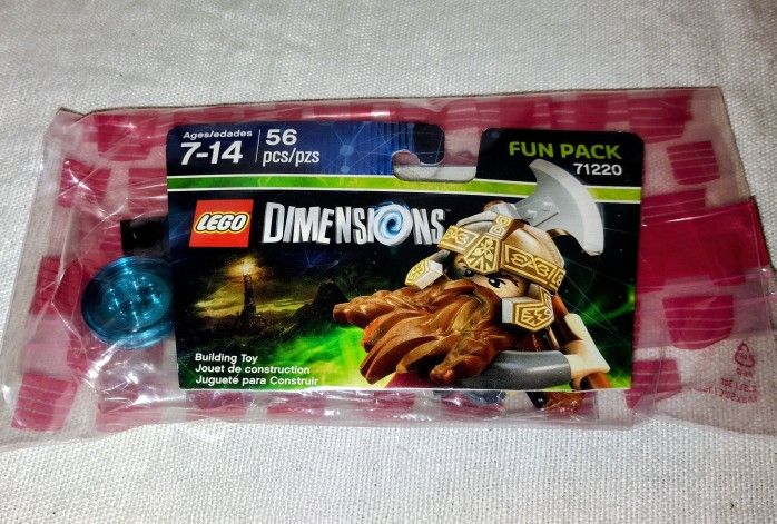 LEGO Dimensions: The Lord of the Rings Gimli Fun Pack (71220)