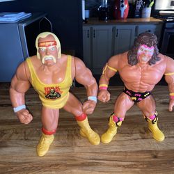 Wwf Wwe Hasbro Hulk Hogan Ultimate Warrior