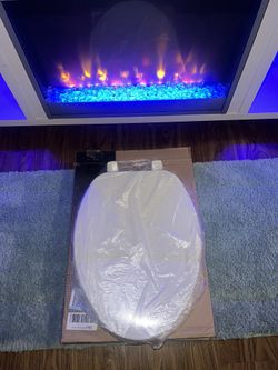Brand New Elongated Toilet Seat - Hardware Included