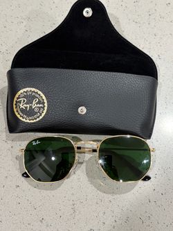 Ray-Ban octagonal Sunglasses with Case