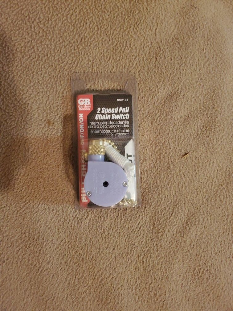 Gardner Bender 2 Speed Pull Chain Switch