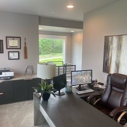 6-Piece Dania Alva Office Furniture Set – Excellent Condition