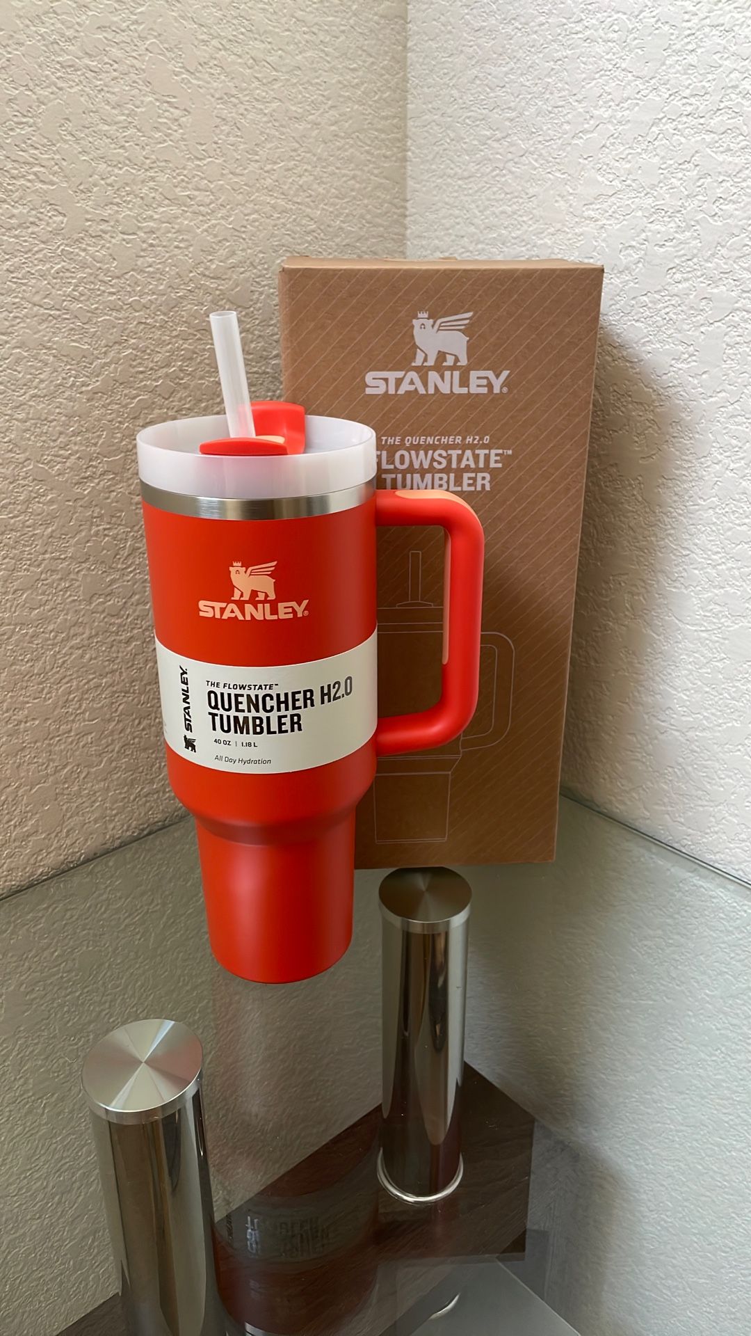 Stanley 40 Oz Tumbler Tigerlily