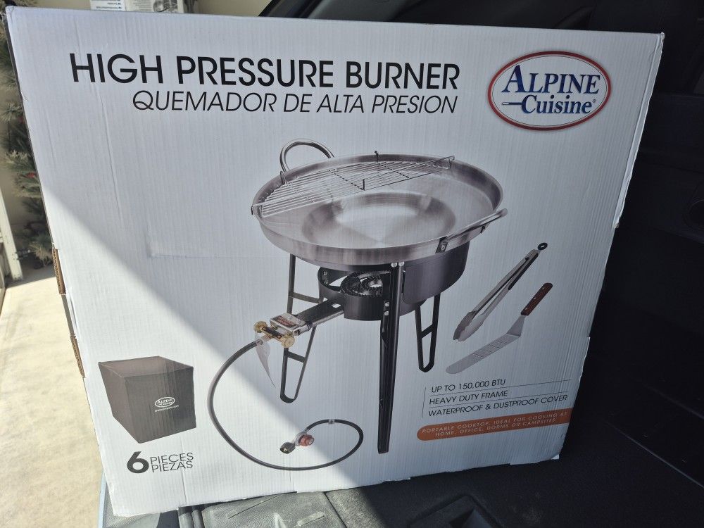 High Pressure Burner/ Quemador De Alta Presion